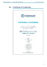 Предварительный просмотр 14 страницы Caldertech Uniprep 7 Operating Instructions Manual