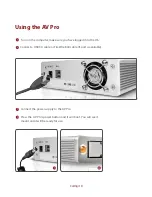 Preview for 8 page of CalDigit AV Pro Instruction Manual