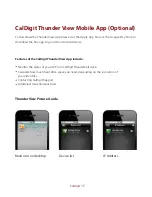 Preview for 17 page of CalDigit AV Pro Instruction Manual