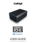 CalDigit Connect 10G Thunderbolt User Manual предпросмотр