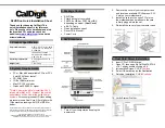 CalDigit S2VR Duo Quick Installation Sheet предпросмотр