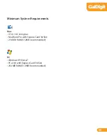 Preview for 5 page of CalDigit SuperSpeed User Manual