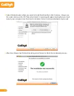 Preview for 12 page of CalDigit SuperSpeed User Manual