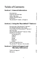 Preview for 2 page of CalDigit Thunderbolt Station 2 User Manual