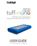 Preview for 1 page of CalDigit tuff nano plus User Manual