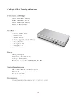 Preview for 12 page of CalDigit USB-C-Dock-US05 User Manual