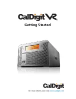Preview for 1 page of CalDigit VR2 Getting Started