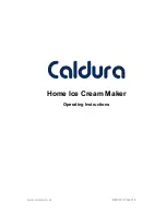 Caldura ICM300 Operating Instructions Manual preview