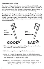 Предварительный просмотр 6 страницы Caldwell AR-500 STEEL SPINNER Instruction