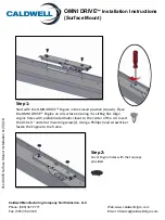 Caldwell OMNI DRIVE Installation Instructions Manual preview