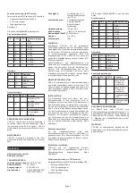 Предварительный просмотр 2 страницы CALECTRO CPS-24V Installation Instruction