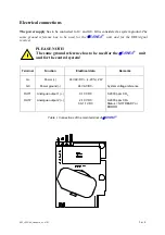 Предварительный просмотр 2 страницы CALECTRO eSENSE Manual For Installation