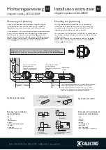 Preview for 1 page of CALECTRO Uniguard Superflow UG3-A-SENSE Installation Instruction