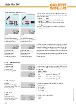 Предварительный просмотр 20 страницы Caleffi solar iSolar Plus 24V Manual