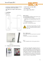 Предварительный просмотр 3 страницы Caleffi solar isolar Smart Display SD3 Mounting Connection