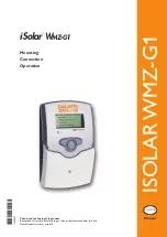 Caleffi solar iSolar Wmz-G1 Manual preview