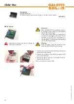 Preview for 4 page of Caleffi solar iSolar WMZ Manual