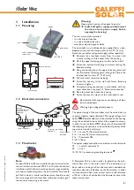 Preview for 5 page of Caleffi solar iSolar WMZ Manual