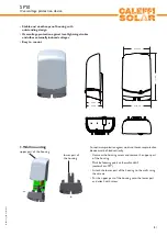 Preview for 3 page of Caleffi solar SP10 Manual