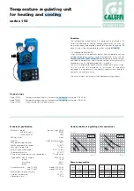 Preview for 1 page of CALEFFI 152 Series Quick Start Manual