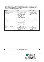 Предварительный просмотр 8 страницы CALEFFI 252169A Installation And Commissioning Manual