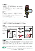 Предварительный просмотр 2 страницы CALEFFI 309 Series Quick Start Manual