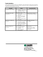 Preview for 8 page of CALEFFI 523160A Installation, Commissioning And Service Instructions