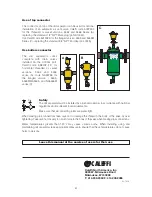 Preview for 6 page of CALEFFI DIRTCAL 5462 Series Installation, Commissioning And Servicing Instructions