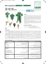 CALEFFI DIRTCAL 5462 Series Quick Start Manual preview