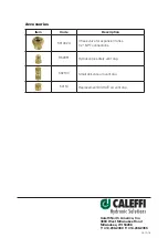 Preview for 8 page of CALEFFI DISCAL 551 Series Installation, Commissioning And Servicing Instructions