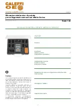 Preview for 1 page of CALEFFI GE 130 Series Installation And Commissioning Manual