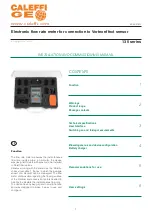 Preview for 7 page of CALEFFI GE 130 Series Installation And Commissioning Manual