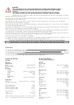 Preview for 2 page of CALEFFI GEO 110 Series Installation And Commissioning Manual