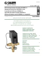 CALEFFI Legiomix 2.0 Software Instruction Manual preview