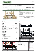 CALEFFI SATK Series Installation, Operation And Maintenance Manual предпросмотр