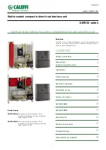 CALEFFI SATK30 Series Instructions For Installation, Commissioning And Maintenance preview