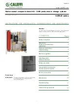 CALEFFI SATK40 Series Instructions For Installation, Commissioning And Maintenance preview