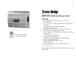 Предварительный просмотр 20 страницы CALEFFI Z-one ZSR10 Series Manual