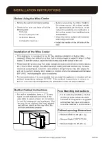 Preview for 8 page of Ca'Lefort Clf-WD15 Manual