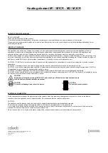 Preview for 1 page of Caleido M1/M1CR Technical Manual