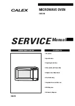 Calex CME20G Service Manual предпросмотр