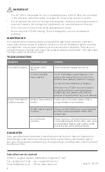 Preview for 8 page of Calex LCT-485 Operator'S Manual