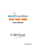 Calexium MailFountain M500 User Manual preview