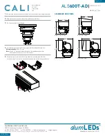 Предварительный просмотр 4 страницы CALI ALS-SP Installation Manual