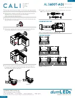 Предварительный просмотр 6 страницы CALI ALS-SP Installation Manual