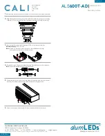 Предварительный просмотр 9 страницы CALI ALS-SP Installation Manual