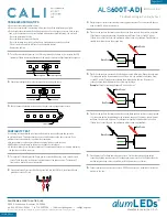 Предварительный просмотр 10 страницы CALI ALS-SP Installation Manual