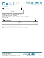 Предварительный просмотр 6 страницы CALI ALS500T-DBR-MI Installation Instructions Manual