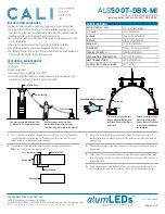 Предварительный просмотр 9 страницы CALI ALS500T-DBR-MI Installation Instructions Manual