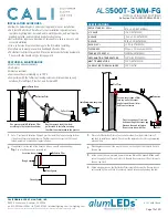 Preview for 19 page of CALI alumLEDs ALS500T-SWM-FG Installation Instructions Manual